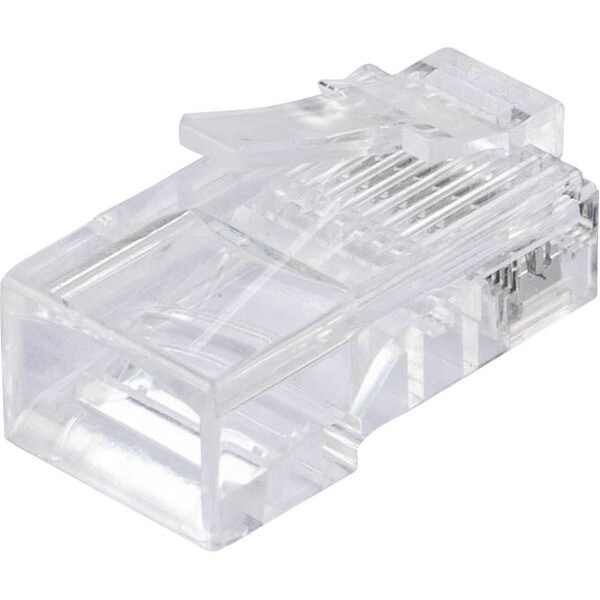 Main product image for RJ45 Cat 5e Plug for Solid 3 Prong - 50 Pack 57065